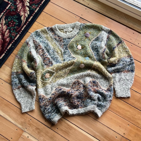 Jones New York Sweaters - Vintage Mohair/Wool Blend Sweater